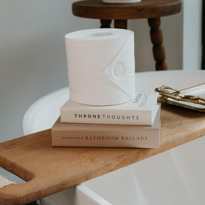 KIBAGA Faux Books Set of 2 for Bathroom Decor - Decorative Book Boxes for Your Restroom - The Perfect Modern Decoration for The Guest Bathroom
