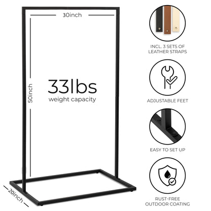 Beautiful Wedding Sign Stand - The Perfect Welcome to Our Wedding Sign - Aesthetic Holder Stand to Welcome Your Guests