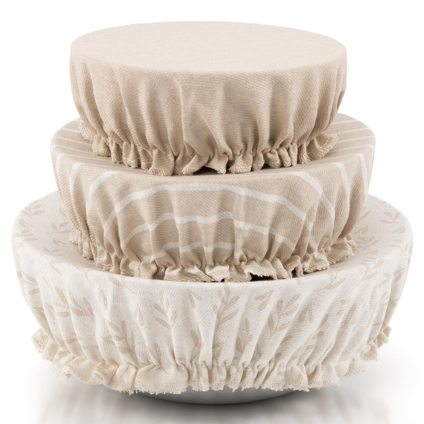 Beautiful Reusable Bowl Covers for Bread Proofing –  Elastic Food Covers for Sourdough, Dough Rising - Perfect Food Storage