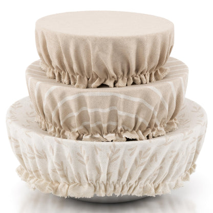 Beautiful Reusable Bowl Covers for Bread Proofing –  Elastic Food Covers for Sourdough, Dough Rising - Perfect Food Storage