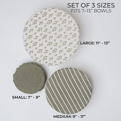 Beautiful Reusable Bowl Covers for Bread Proofing –  Elastic Food Covers for Sourdough, Dough Rising - Perfect Food Storage