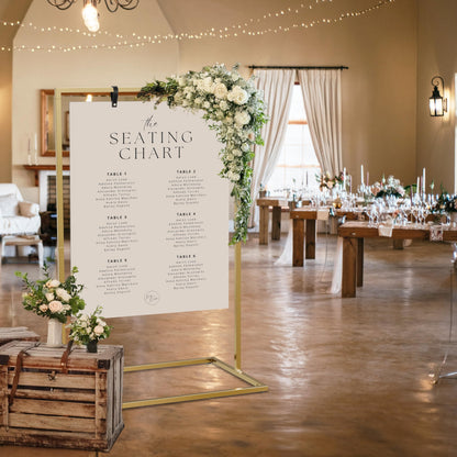 Beautiful Wedding Sign Stand - The Perfect Welcome to Our Wedding Sign - Aesthetic Holder Stand to Welcome Your Guests