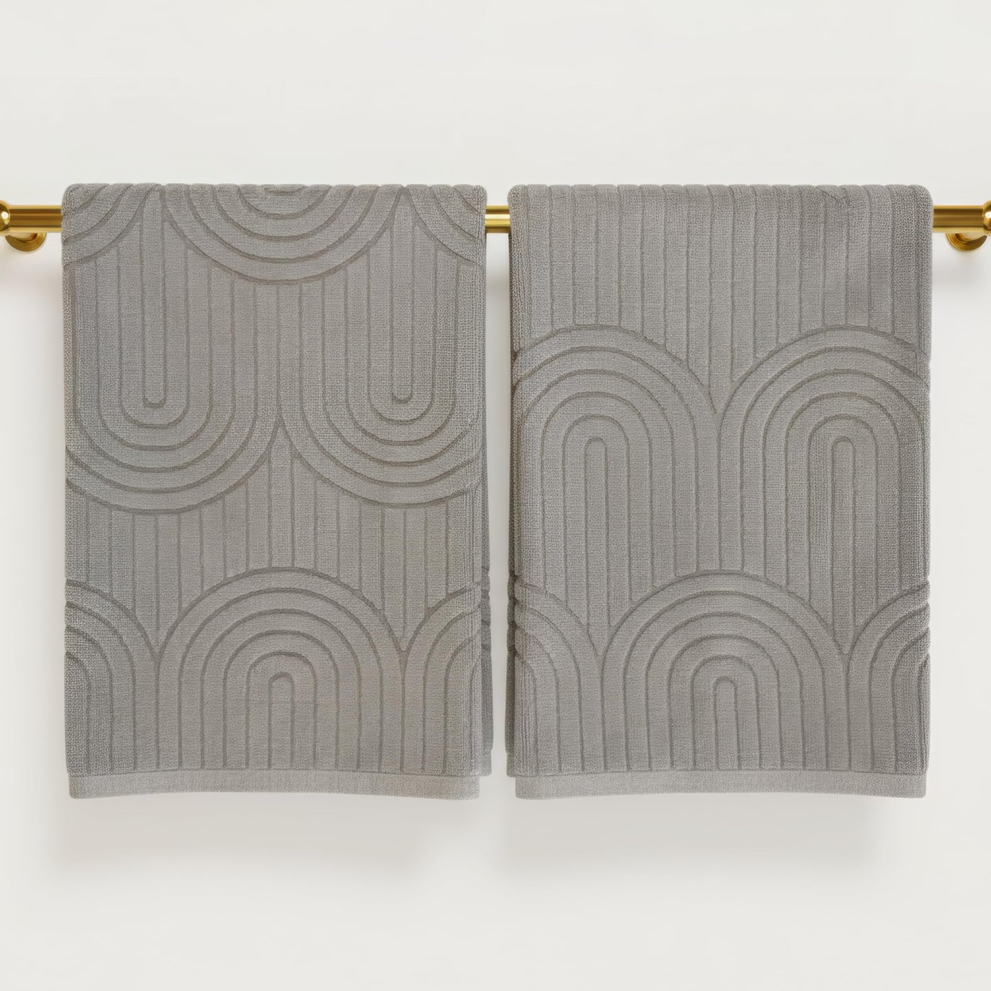 KIBAGA Beautiful Luxury Decorative Hand Towels – Soft & Absorbent Towel Set for Boho Bathroom, Kitchen, Spa, Hotel, Guest Room, Farmhouse or Gift